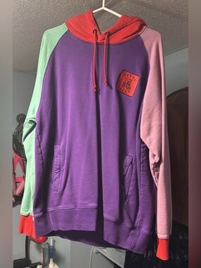 Teddy Fresh Colourblock Hoodie